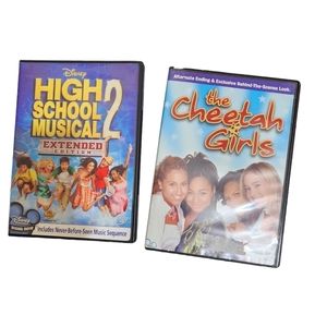 High School musical 2 expanded version, The Cheetah girls W/ bonus Rated G